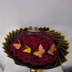 100 Rosas Cinta Personalizada Cali