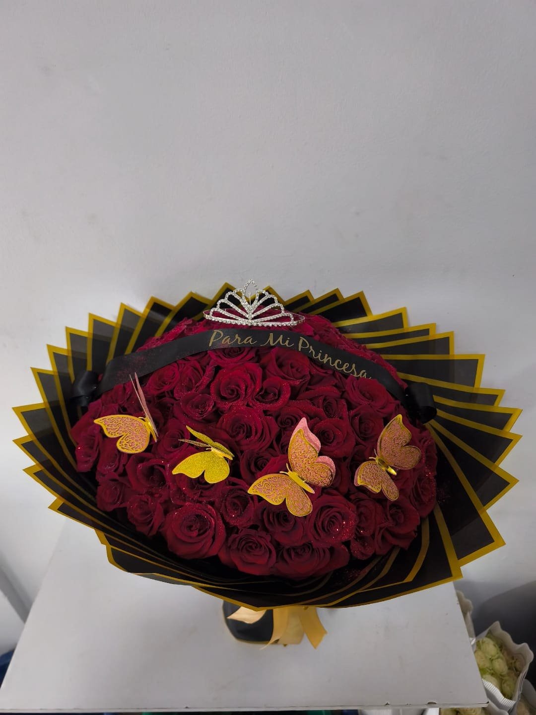 100 Rosas Cinta Personalizada Cali