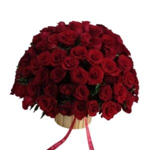 Caja de 100 rosas cali